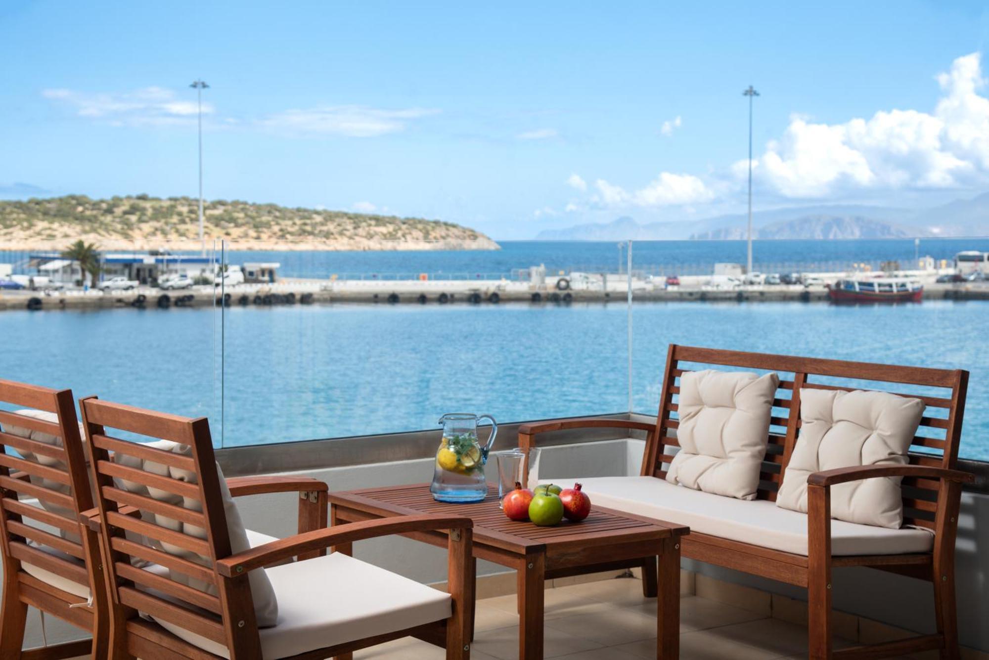 Sea View Bliss 2Br Agios Getaway Leilighet Ágios Nikólaos Eksteriør bilde
